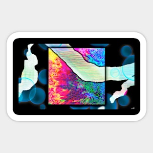 Abstract Sticker